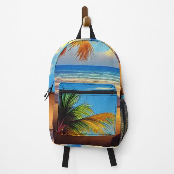 Item preview, Seaside Beach Scene Painting designed and sold by BeaconMarketing.