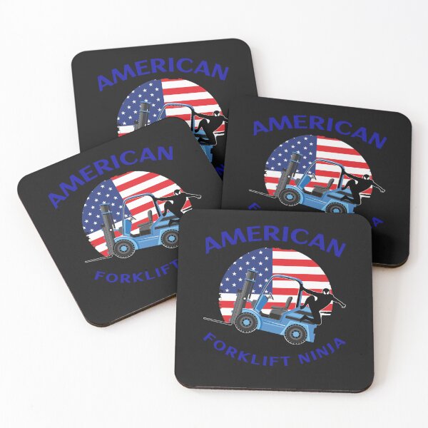 Item preview, American Forklift Ninja BB designed and sold by TeamsterLife.