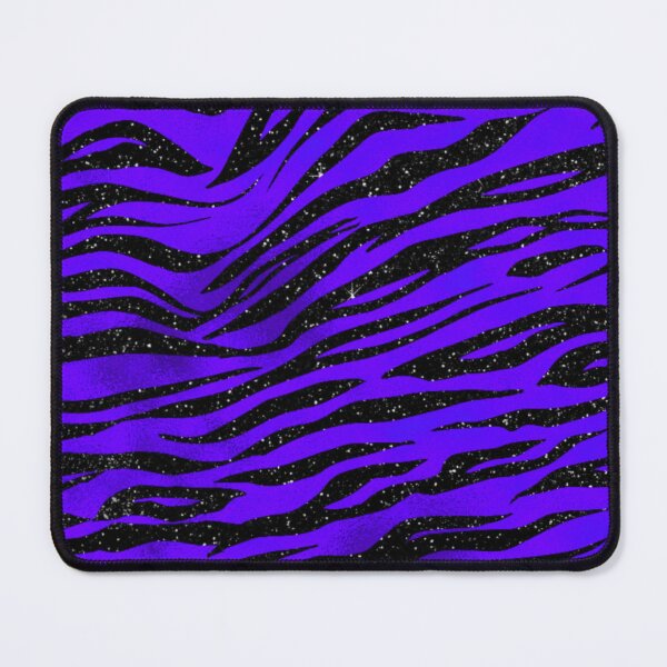 Item preview, Black and Violet Purple Tiger Stripe Pattern designed and sold by Paulele.