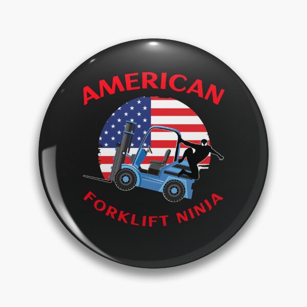 Item preview, American Forklift Ninja BR designed and sold by TeamsterLife.