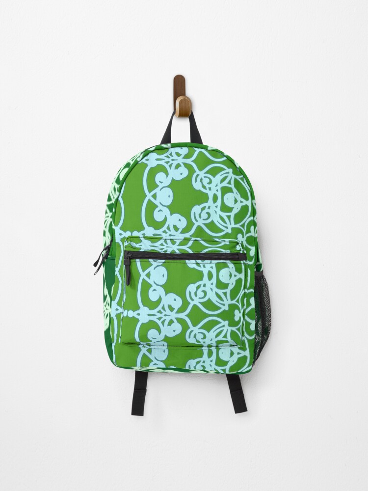 Thumbnail 1 of 3, Backpack, Chartreuse designed and sold by Kirin-Riki.