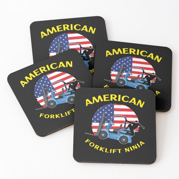 Item preview, American Forklift Ninja BY designed and sold by TeamsterLife.