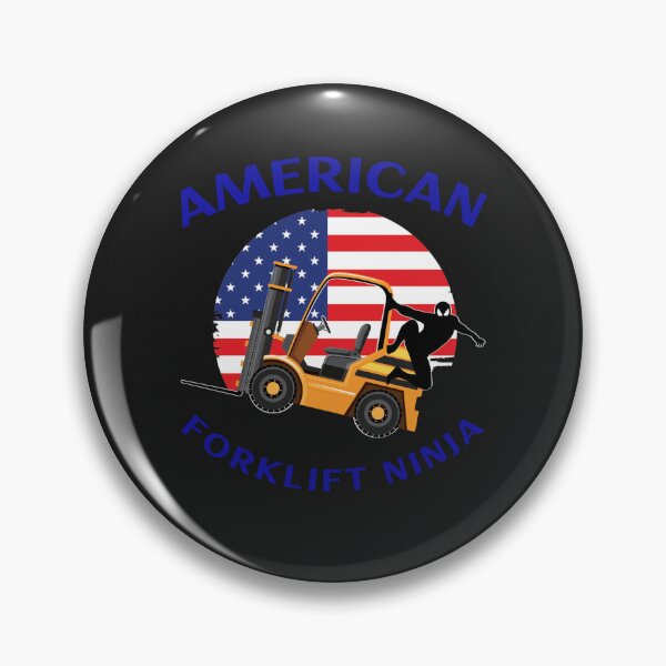 Item preview, American Forklift Ninja GB designed and sold by TeamsterLife.