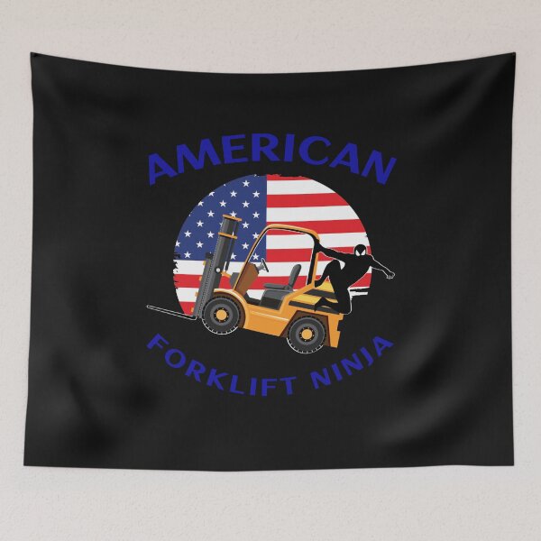 Item preview, American Forklift Ninja GB designed and sold by TeamsterLife.
