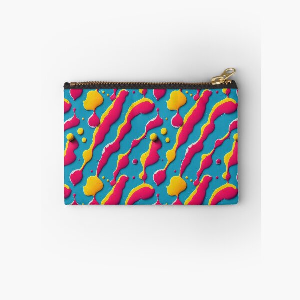 Item preview, Pink Yellow Blue Paint Splatter #2 designed and sold by Unicorn Trainwreck.