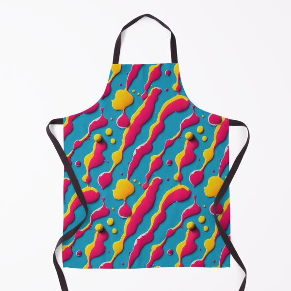 Item preview, Pink Yellow Blue Paint Splatter #2 designed and sold by Unicorn Trainwreck.