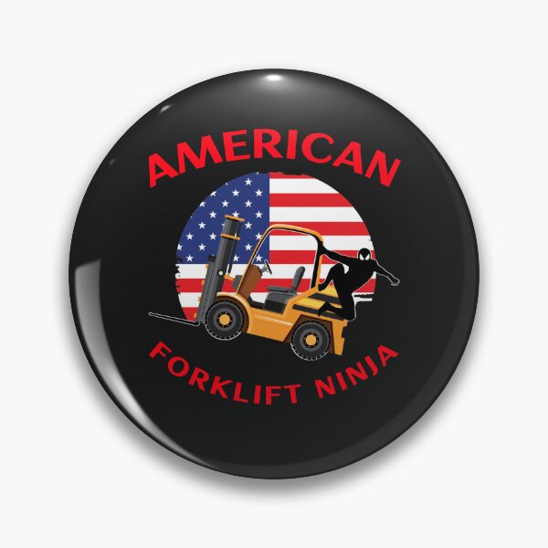 Item preview, American Forklift Ninja GR designed and sold by TeamsterLife.