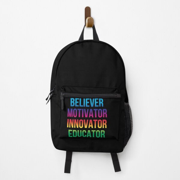 Item preview, Believer motivator innovator educator | Motivational quotes sayings designed and sold by Shambusiness.