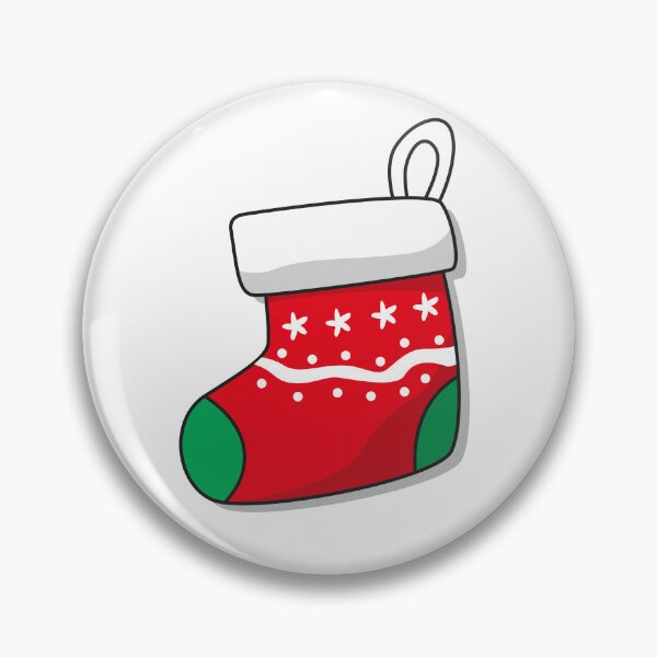 Item preview, Cute Christmas Sock Design designed and sold by BrightLightArts.