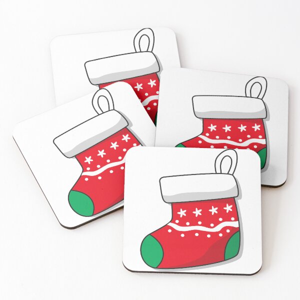 Item preview, Cute Christmas Sock Design designed and sold by BrightLightArts.
