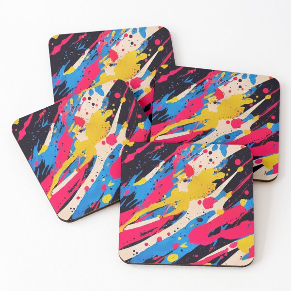 Item preview, Rainbow Paint Splatter #6 designed and sold by Unicorn Trainwreck.