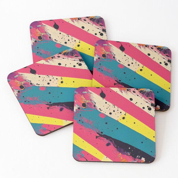Item preview, Pink and Blue Paint Splatter #7 designed and sold by Unicorn Trainwreck.