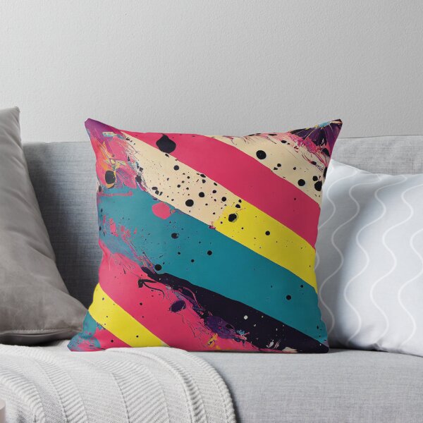 Item preview, Pink and Blue Paint Splatter #7 designed and sold by Unicorn Trainwreck.