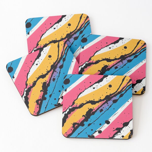 Item preview, Rainbow Paint Splatter #8 designed and sold by Unicorn Trainwreck.