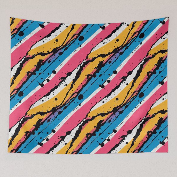 Item preview, Rainbow Paint Splatter #8 designed and sold by Unicorn Trainwreck.