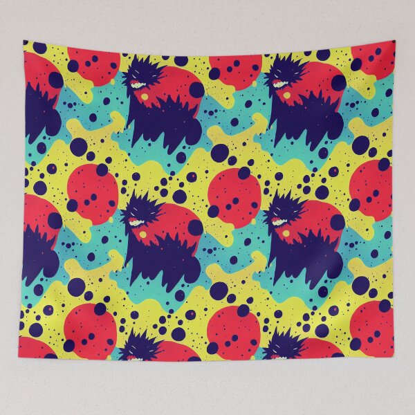 Item preview, Red Yellow Rainbow Paint Splatter #9 designed and sold by Unicorn Trainwreck.