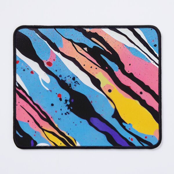 Item preview, Blue Rainbow Paint Splatter #11 designed and sold by Unicorn Trainwreck.