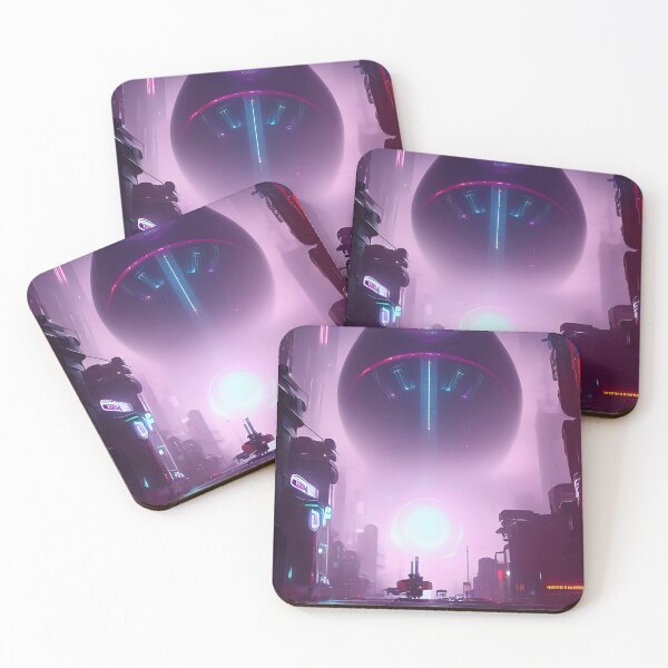 Item preview, Dystopian Futuristic City designed and sold by ArtificialCraft.