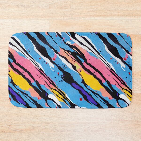 Item preview, Blue Rainbow Paint Splatter #11 designed and sold by Unicorn Trainwreck.
