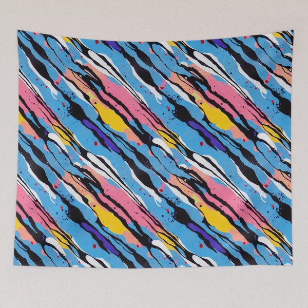 Item preview, Blue Rainbow Paint Splatter #11 designed and sold by Unicorn Trainwreck.
