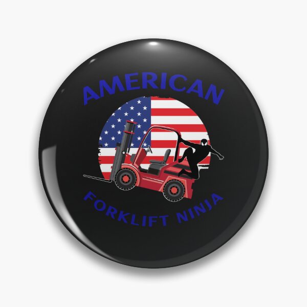 Item preview, American Forklift Ninja RB designed and sold by TeamsterLife.