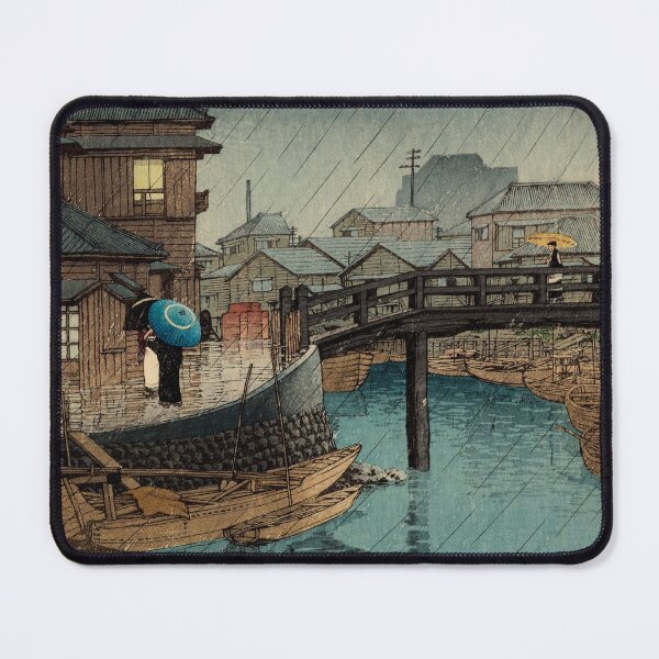 Item preview, Shinagawa (1931) - Hasui Kawase designed and sold by SALON DES ARTS.
