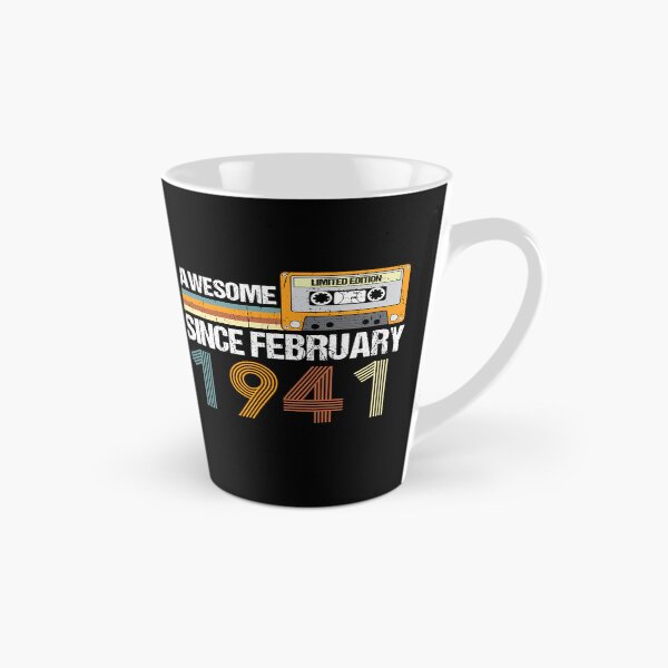 Item preview, Awesome Since February 1941 | 82th Birthday Gifts | 82 Years Old Gifts designed and sold by AMINE  ★★★★★.