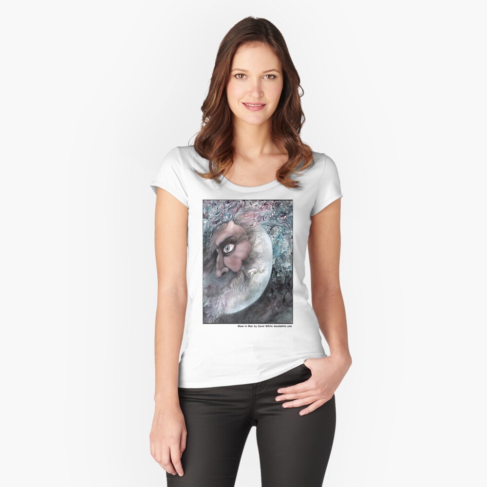 Item preview, Fitted Scoop T-Shirt designed and sold by dajson.
