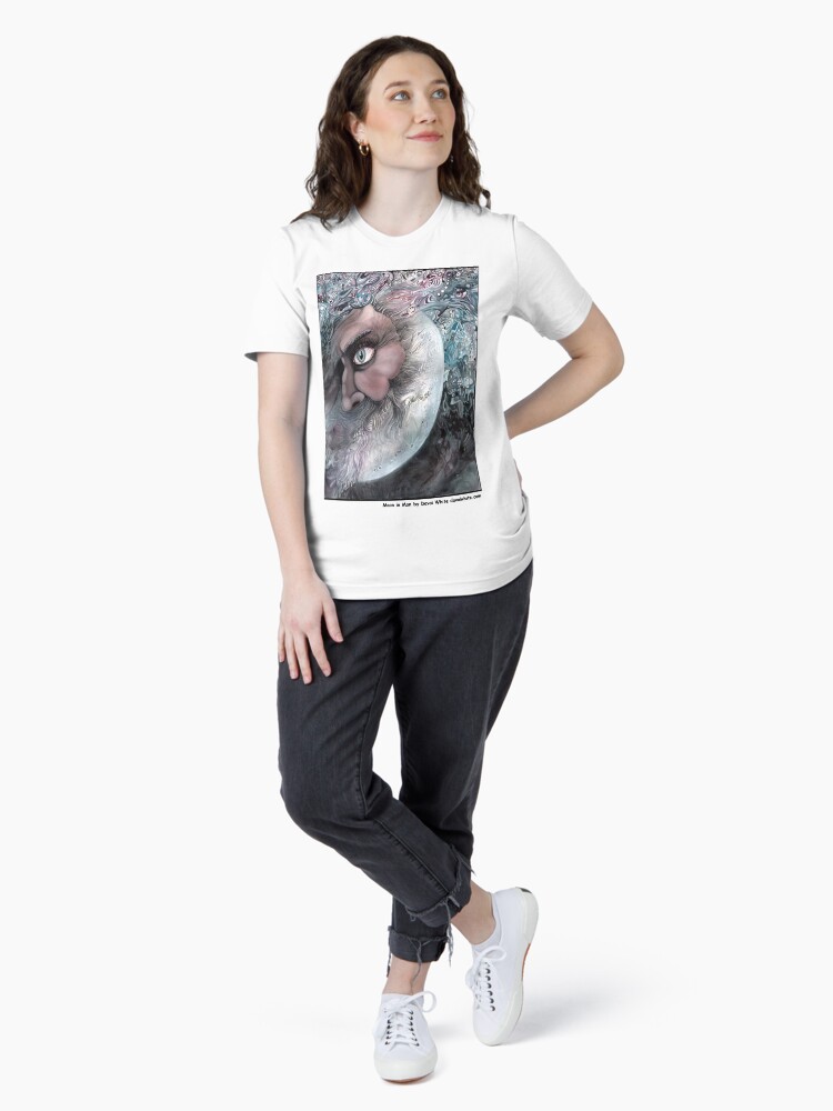 Thumbnail 4 of 7, Essential T-Shirt, Moon In Man designed and sold by dajson.