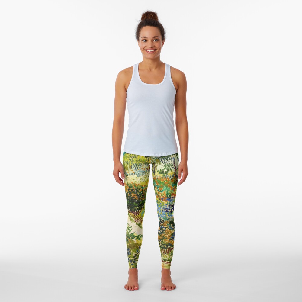 Van Gogh - Garden at Arles Leggings