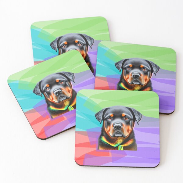 Item preview, Rottweiler Abstract Background Design designed and sold by Rell1970.