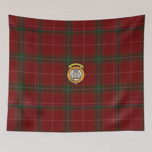 Artikelvorschau, Carruthers schottischer Tartan und Wappen entworfen und verkauft von BagTown Clans.