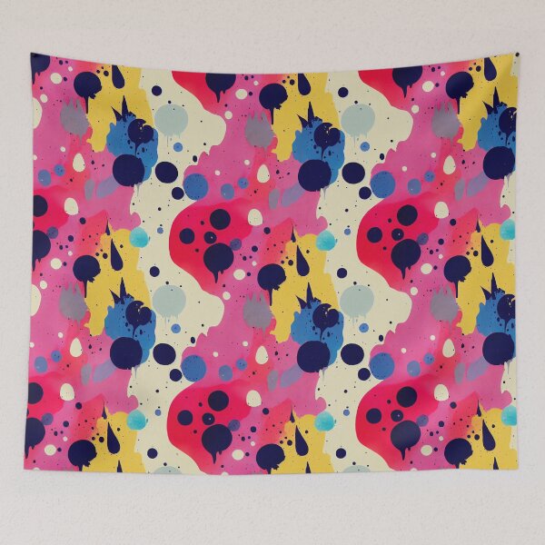 Item preview, Paint Dots Rainbow Paint Splatter #16 designed and sold by Unicorn Trainwreck.