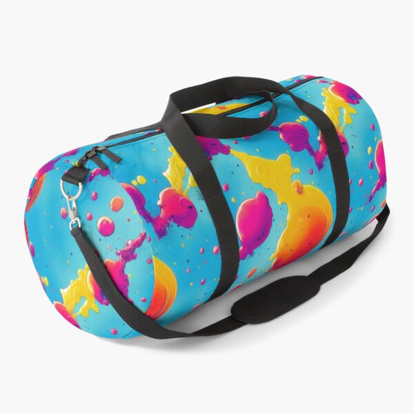 Item preview, Blue And Pink Rainbow Paint Splatter #17 designed and sold by Unicorn Trainwreck.