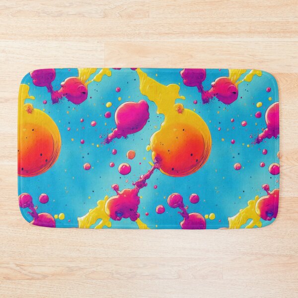 Item preview, Blue And Pink Rainbow Paint Splatter #17 designed and sold by Unicorn Trainwreck.
