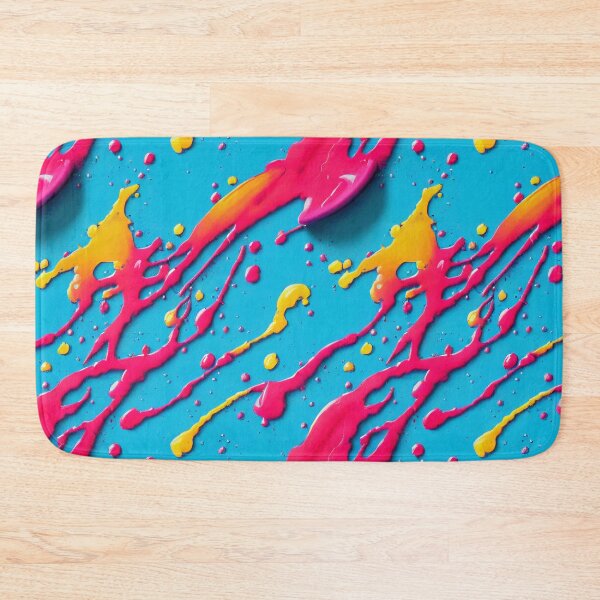 Item preview, Blue Pink Paint Splatter #18 designed and sold by Unicorn Trainwreck.