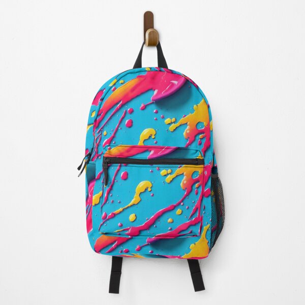 Item preview, Blue Pink Paint Splatter #18 designed and sold by Unicorn Trainwreck.