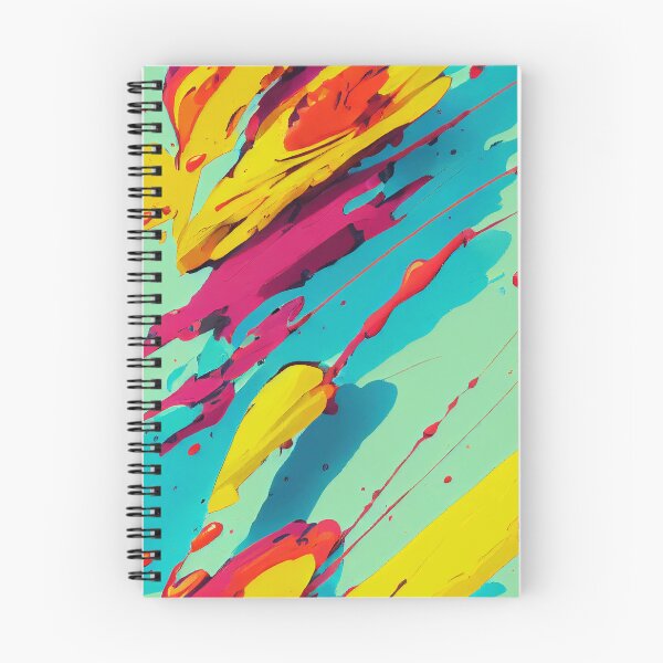 Item preview, Teal Rainbow Paint Splatter #19 designed and sold by Unicorn Trainwreck.