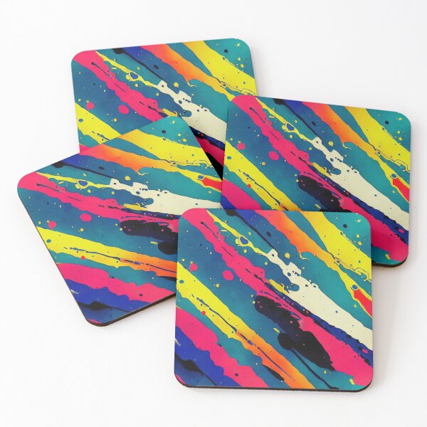 Item preview, Rainbow Paint Splatter #21 designed and sold by Unicorn Trainwreck.