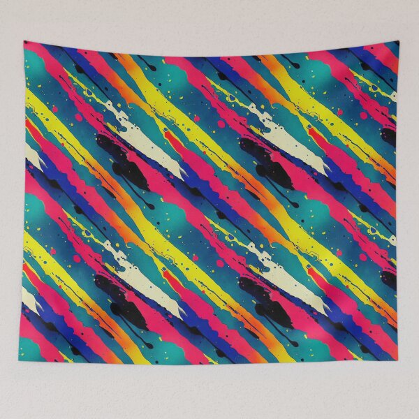Item preview, Rainbow Paint Splatter #21 designed and sold by Unicorn Trainwreck.