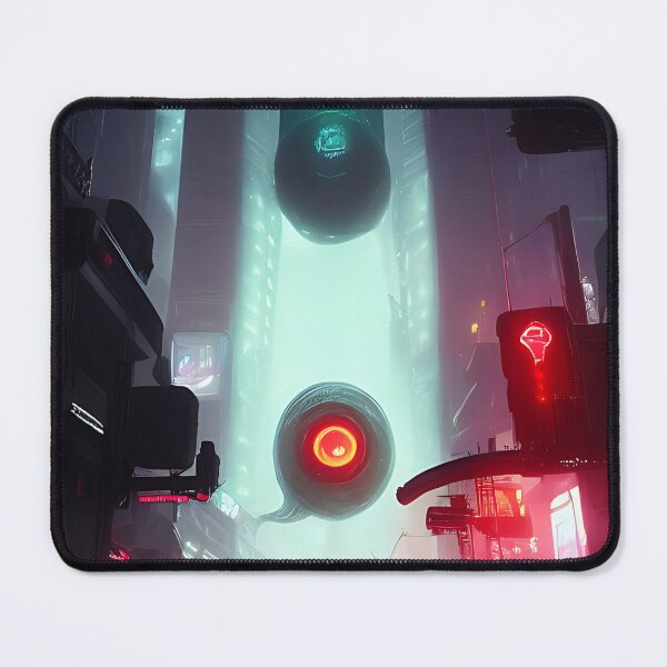 Item preview, Lost Future City At Night designed and sold by ArtificialCraft.