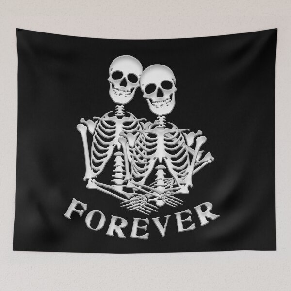 Item preview, FOREVER IN LOVE SKELETONS designed and sold by lucidfrog.