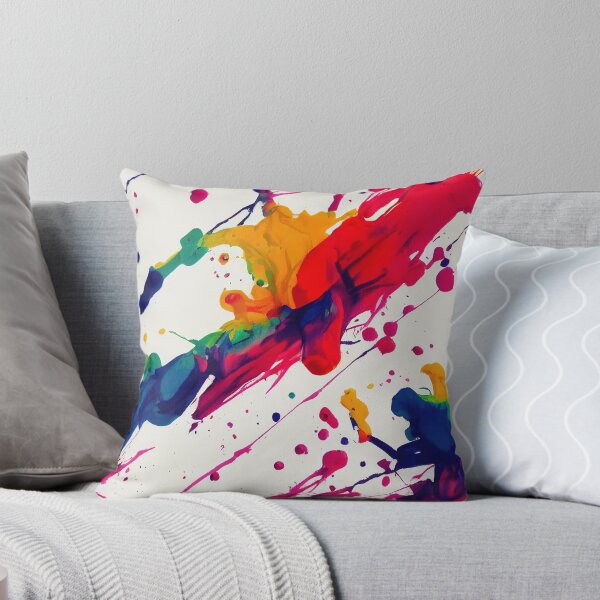 Item preview, White Rainbow Paint Splatter #23 designed and sold by Unicorn Trainwreck.