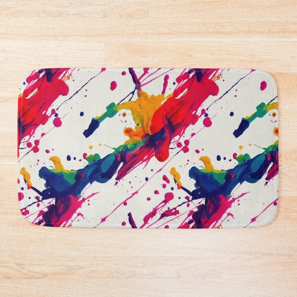Item preview, White Rainbow Paint Splatter #23 designed and sold by Unicorn Trainwreck.