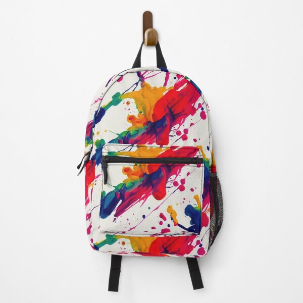 Item preview, White Rainbow Paint Splatter #23 designed and sold by Unicorn Trainwreck.