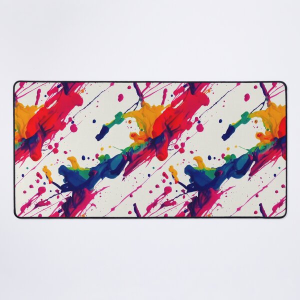 Item preview, White Rainbow Paint Splatter #23 designed and sold by Unicorn Trainwreck.