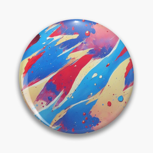 Item preview, Blue Rainbow Paint Splatter #25 designed and sold by Unicorn Trainwreck.