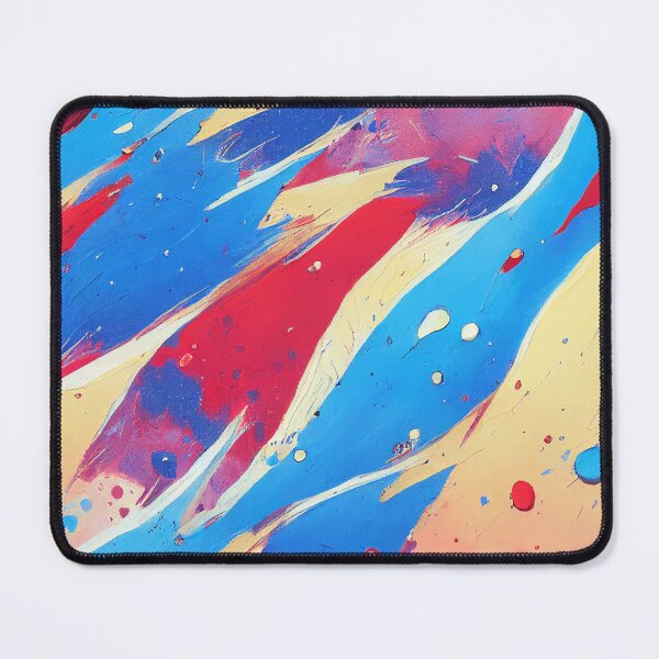 Item preview, Blue Rainbow Paint Splatter #25 designed and sold by Unicorn Trainwreck.
