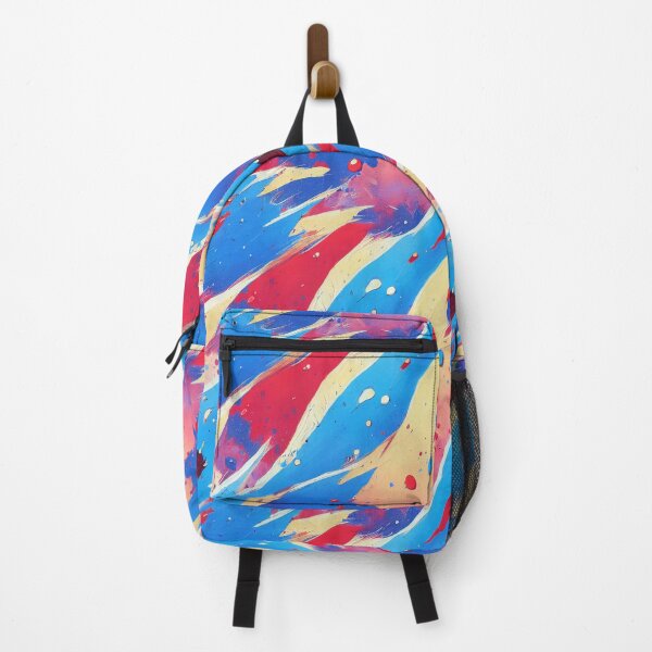 Item preview, Blue Rainbow Paint Splatter #25 designed and sold by Unicorn Trainwreck.
