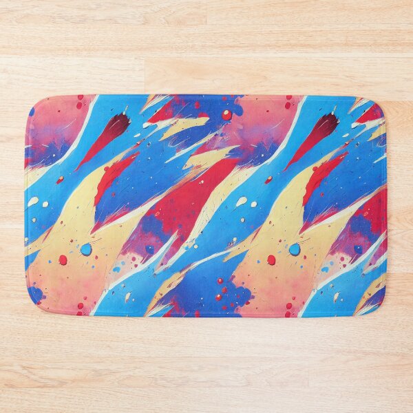 Item preview, Blue Rainbow Paint Splatter #25 designed and sold by Unicorn Trainwreck.